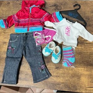 American Girl “Ready for Fun” Outfit – Retired 2004–2006 – Complete Set
